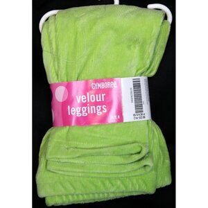 NWT 2004 Gymboree Hide & Seek Green Stretch Corduroy Leggings sz 8 Fall Pullon